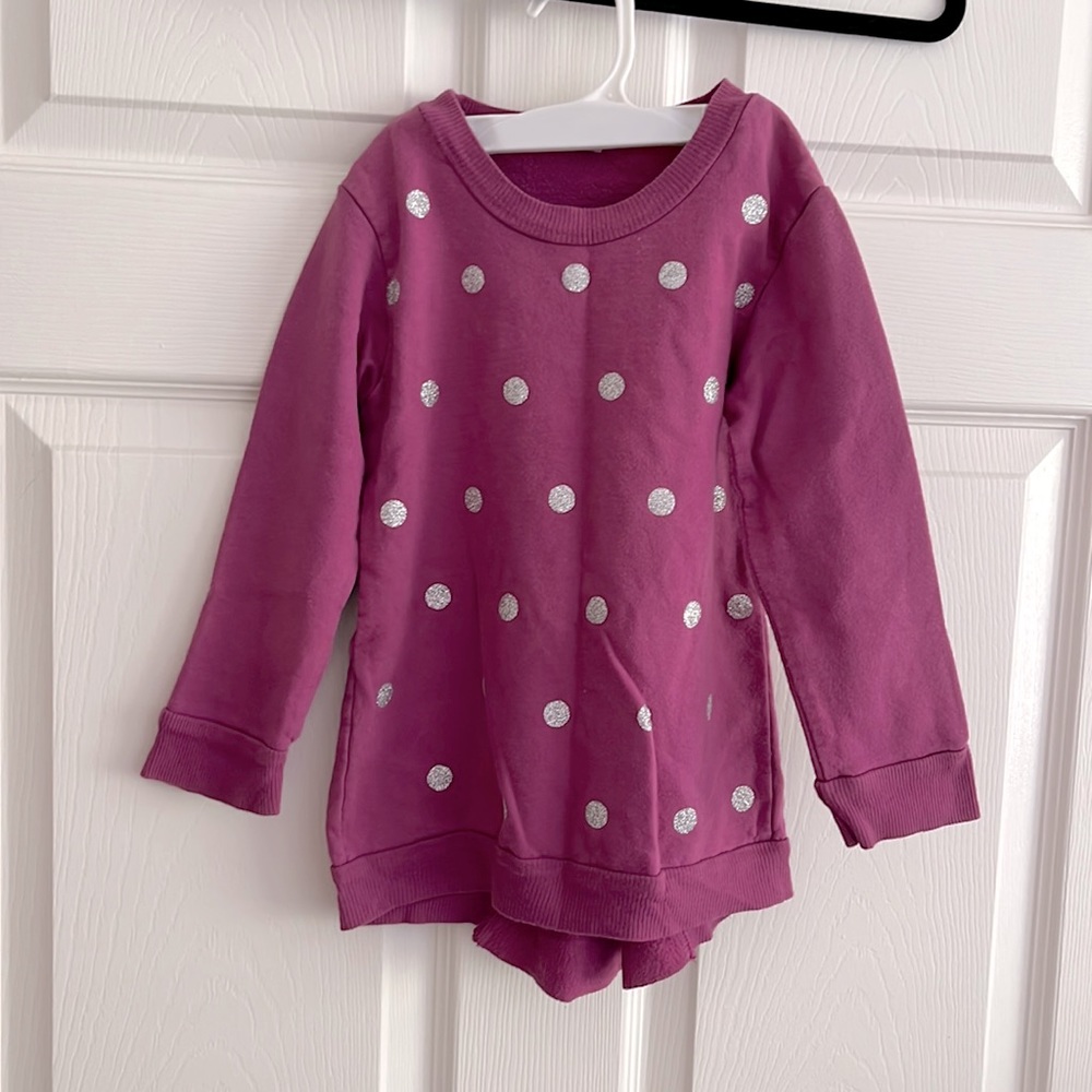 Nano girls tunic sweatshirt size 3/4